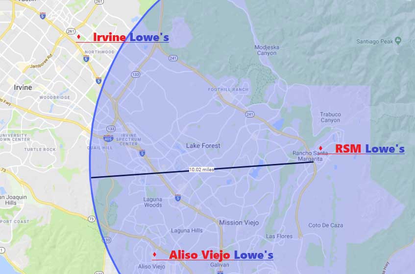  Lowe's Locations Pre-Store Closing