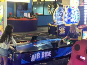 Air Hockey at Boomers Irvine