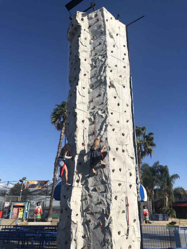 Rock Wall at Boomers Irvine