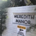 Meredith Manor Community Entrance Sign